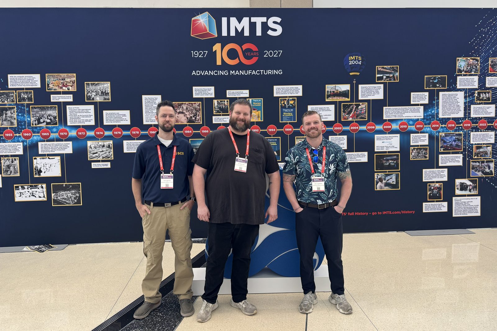 The Sovereign Control Systems team at the IMTS 2026 manufacturing technology show in Chicago